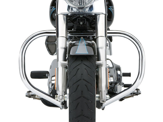 Engine Guard Freeway Bar – Chrome. Fits Heritage Softail 2000-2017.