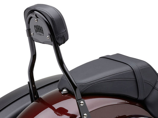 Short Quick Detachable Sissy Bar Kit – Black. Fits Sport Glide 2018-2024