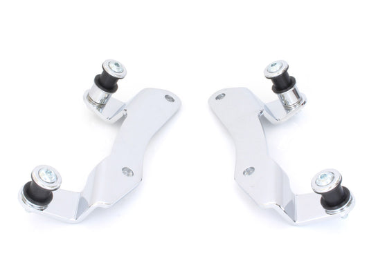 Quick Detachable Sissy Bar Mount Kit – Chrome. Fits Touring 2014up.