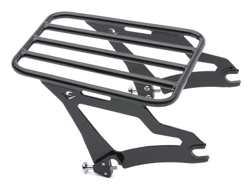 Quick Detachable Luggage Rack – Black. Fits Cobra Sissy Bar # COB- 602-2000B.