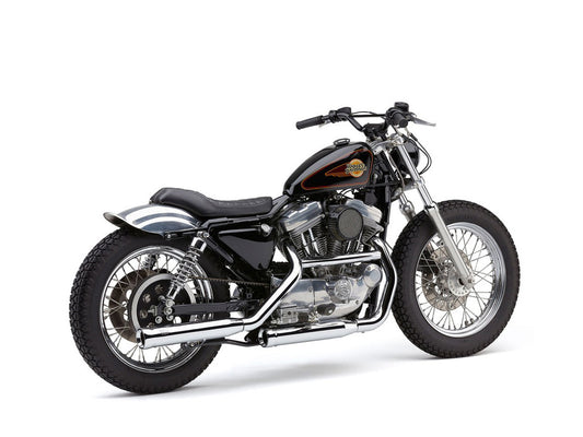 3in. Neighbor Hater Slip-On Mufflers – Chrome. Fits Sportster 1986-2003.