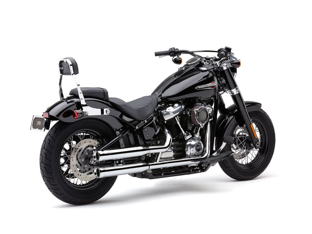 3in. Neighbour Hater Slip-On Mufflers – Chrome. Fits Heritage Classic 2018-2024 & Deluxe 2018-2020