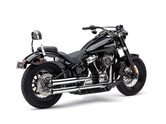 3in. Neighbour Hater Slip-On Mufflers – Chrome. Fits Heritage Classic 2018-2024 & Deluxe 2018-2020