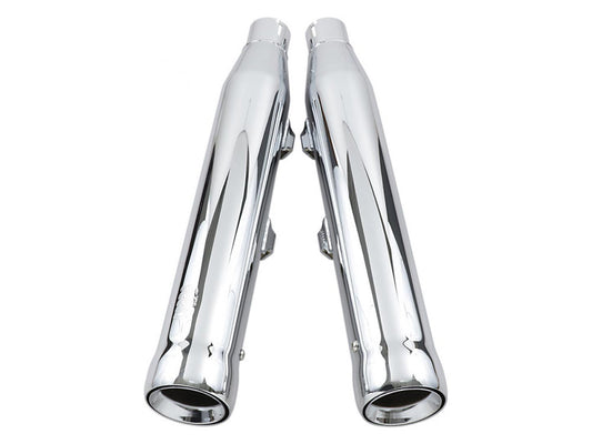 3in. Neighbor Hater Slip-On Mufflers – Chrome. Fits Sportster 2014-2021