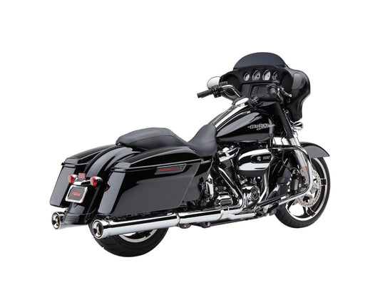 4in. Neighbor Hater Slip-On Mufflers – Chrome. Fits Touring 2017up.