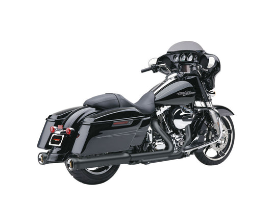 4in. Neighbor Hater Slip-On Mufflers – Black. Fits Touring 2017up.