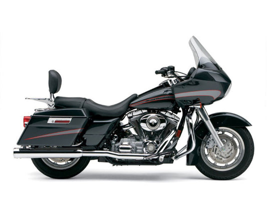 True Dual Headers – Chrome. Fits Touring 1995-2008.