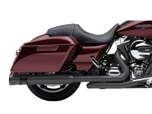Power Port Right Side Tuck & Under Headers – Black. Fits Touring 2009-2016.