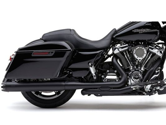 Pro Chamber Right Side Tuck & Under Headers – Black. Fits Touring 2017up.