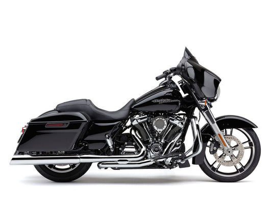 4in. 909 Uppercut Slip-On Mufflers – Chrome with Stainless Steel Tips. Fits Touring 1995-2016 & Trike 2017-2020.