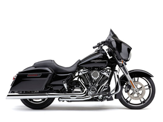 4in. 909 Uppercut Slip-On Mufflers – Chrome. Fits Touring 2017up.