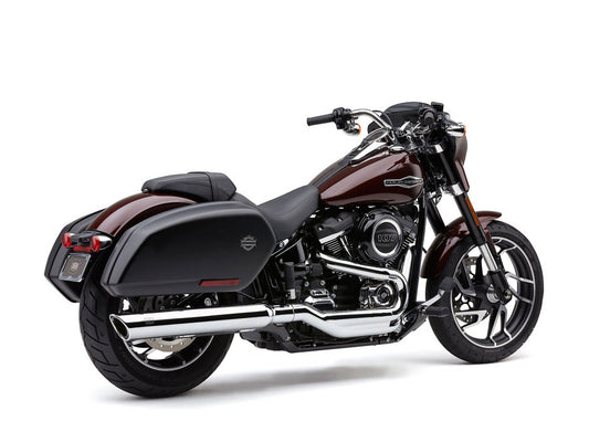 4in. 909 Back Slash Slip-On Muffler – Chrome. Fits Sport Glide 2018-2024