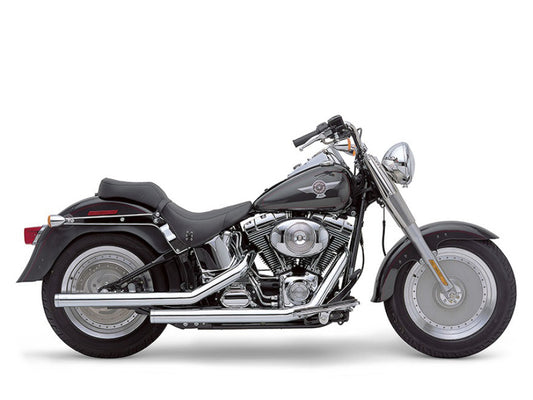 Straightshot Dragster Exhaust – Chrome. Fits Softail 1986-2017.