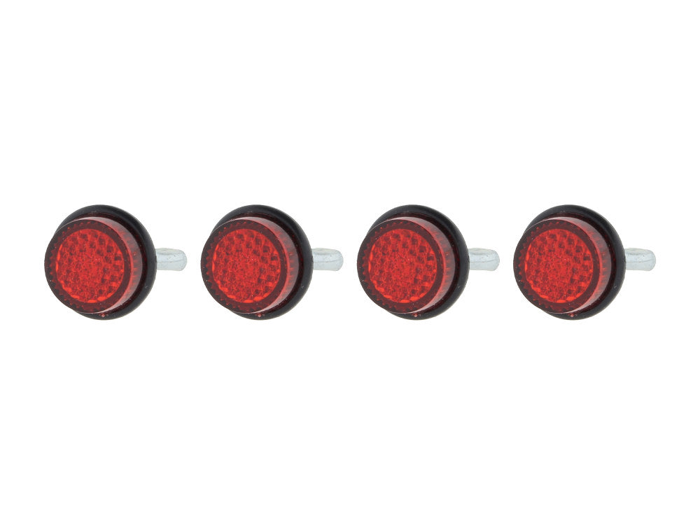 Red Reflectors – Pack of 4