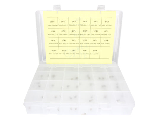 CV Main & Pilot Jet Kit – 23 Sizes.