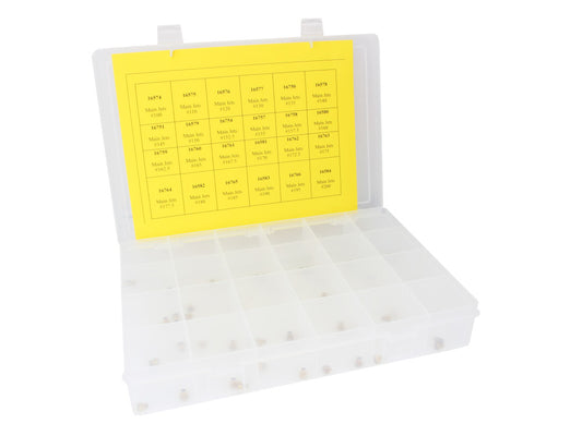 Mikuni Main Jet Assortment Jet Kit – 24 Sizes.