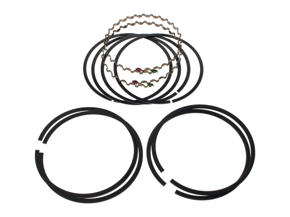 Standard Size Piston Rings. Fits Evolution Big Twin 1984-1999 & 1200cc Sportster 1988-2003.