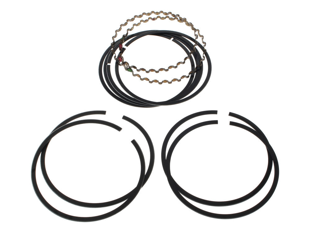 Standard Size Piston Rings. Fits Evolution Big Twin 1984-1999 & 1200cc Sportster 1988-2003.