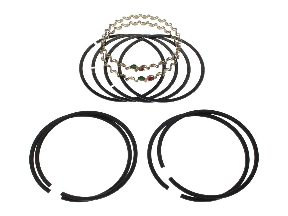 Standard Piston Rings. Fits Milwaukee-Eight 2017up with 114 Engine.