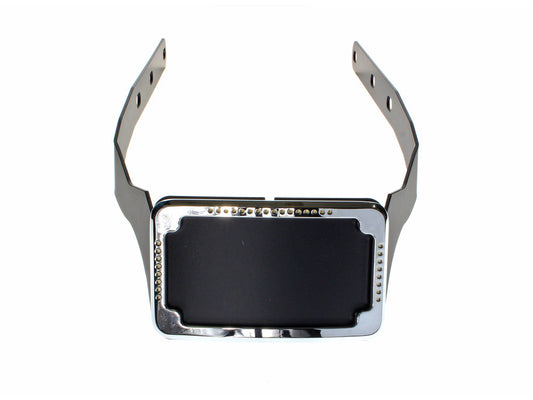 Tail Tidy Fender Eliminator Kit – Chrome with Run, Turn, Brake and Number Plate Lights. Fits Softail Fat Boy 2018up.