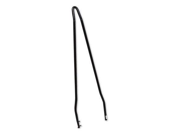 30in. Tall Attitude Stick Sissy Bar Upright – Black. Fits 6.88in. – 8.75in. Wide Side Plates.