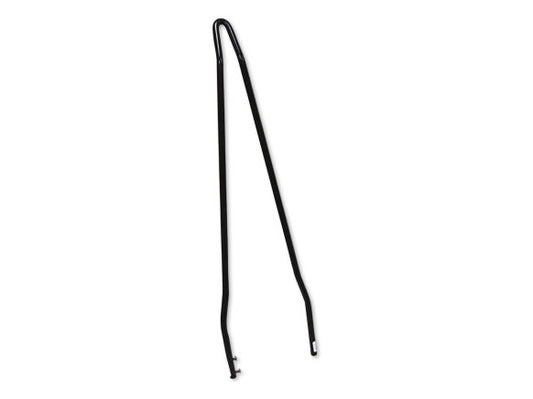 30in. Tall Attitude Stick Sissy Bar Upright – Black. Fits 6.88in. – 8.75in. Wide Side Plates.