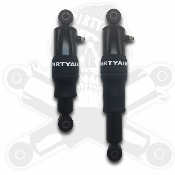 DIRTY AIR 4" Steel Rear Touring Air Shocks PAIR