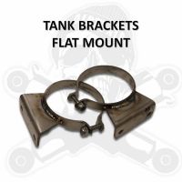 DIRTY AIR Tank / Compressor brackets - flat mount for 2.5" or 3" tanks