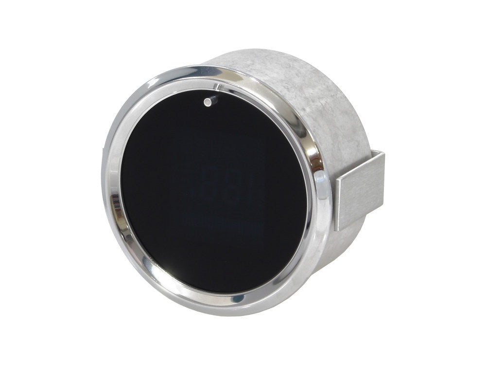 3-3/8in. Round Performance Style KPH Speedometer with Tachometer & Ind ...