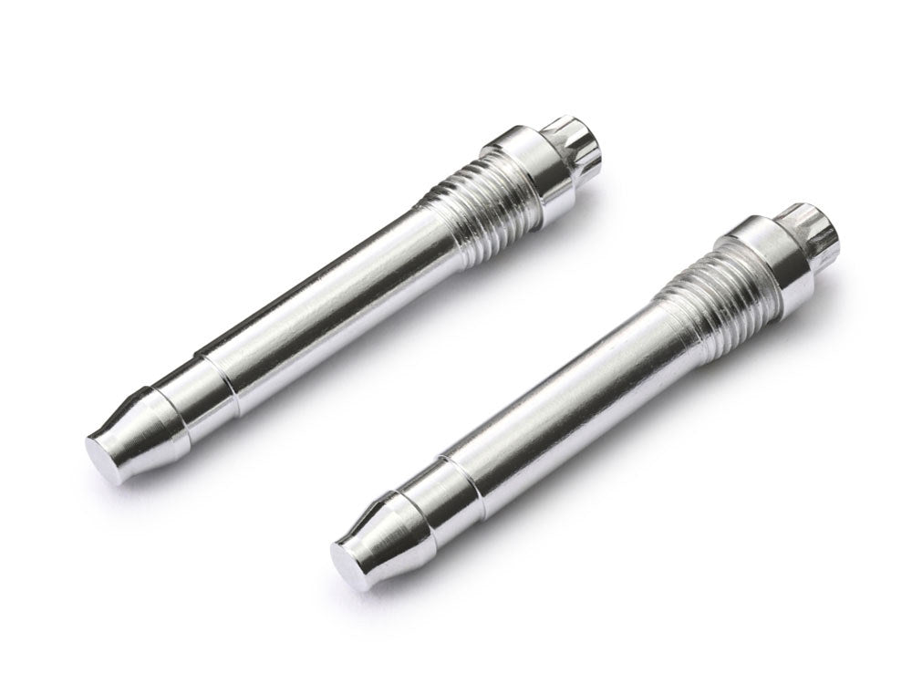 Brake Caliper Pin Kit – Chrome. Fits Front & Rear Big Twin & Sportster 2000-2007 & V-Rod 2002-2005.