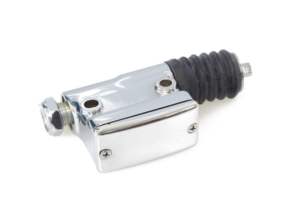 Rear Brake Master Cylinder – Chrome. Fits Sportster 1987-2003.