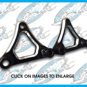 Harley Front Fender 3 Point Slim Line Mounting Brackets 1998 To 2013 | DBC142