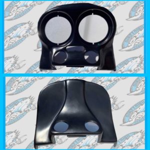 Harley T1 Bar Cap Road Glide Bezel Cover W/ Gauges Or W/O Gauges Up To 2013 | DBC274