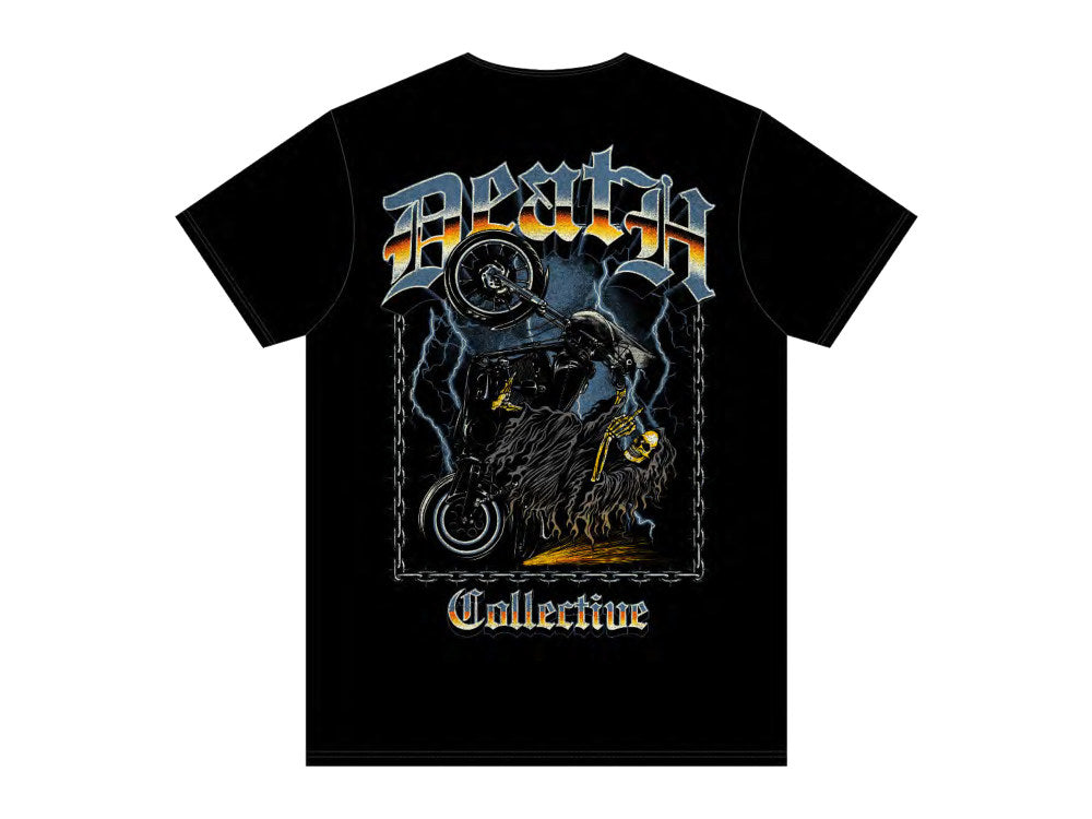 Death Collective Metal T-Shirt – Black. Medium