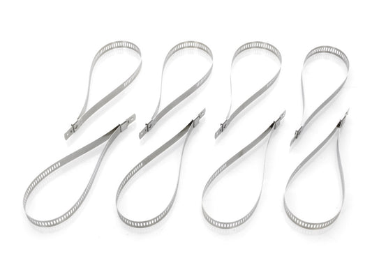 1/4in. Wide x 9in. Long Stainless Low Profile Ladder Tie – Pack 8