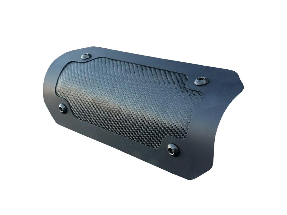 8in. Universal Flexible Exhaust Heatshield – Double Black Onyx.