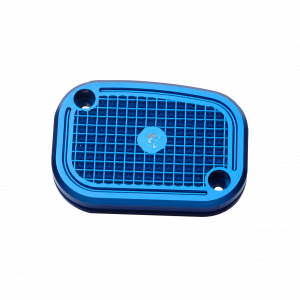 Diamond Front Master Cylinder Cover “Hydraulic Clutch” Blue