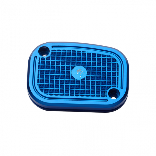 Diamond Front Master Cylinder Cover “Hydraulic Clutch” Blue