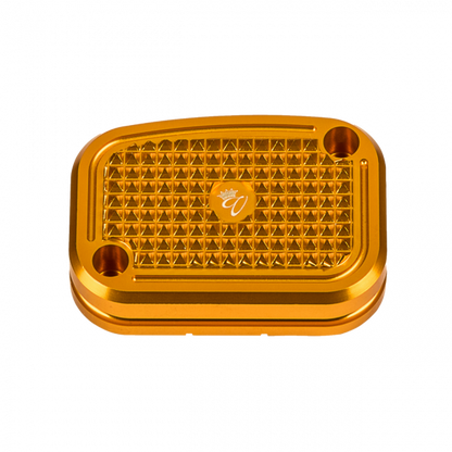 Diamond Master Cylinder Cover “Brake” Gold