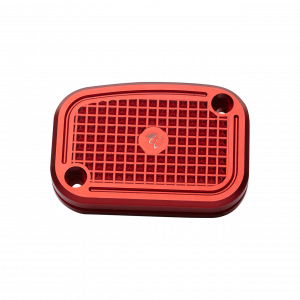 Diamond Master Cylinder Cover “Brake” Red