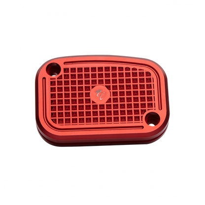 Diamond Front Master Cylinder Cover “Hydraulic Clutch” Red