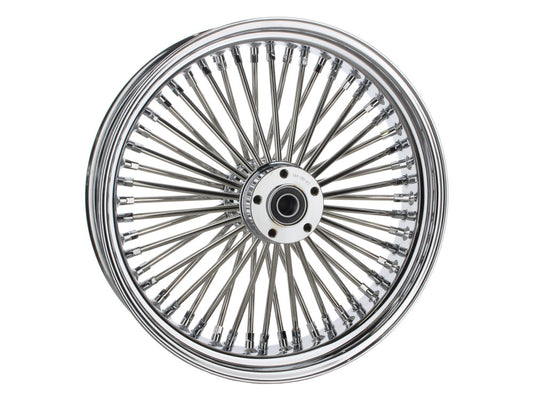 18in. x 4.25in. Mammoth Fat Spoke Rear Wheel – Chrome. Fits Dyna 2012-2017 & Sportster 2014-2021.