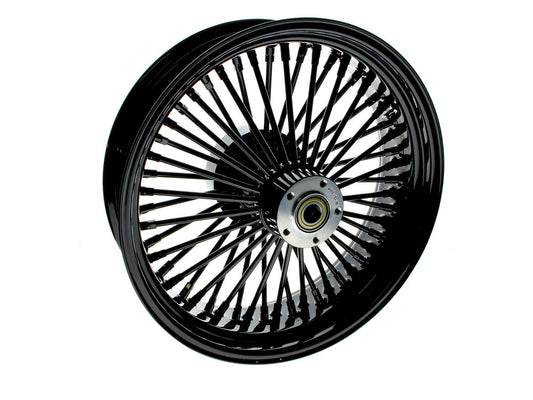 18in. x 5.5in. Mammoth Fat Spoke Rear Wheel – Gloss Black. Fits Touring 2009up with ABS & Cush Drive.