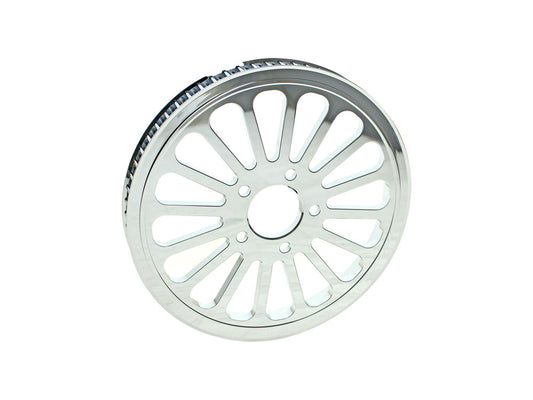70T Tooth x 1-1/8in. Wide SS2 Pulley – Chrome.