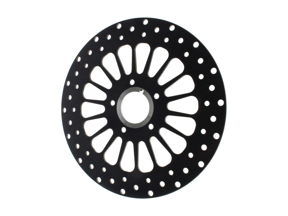 11.5in. Front Super Spoke SS2 Disc Rotor – Black. Fits Big Twin & Sportster 2000up.