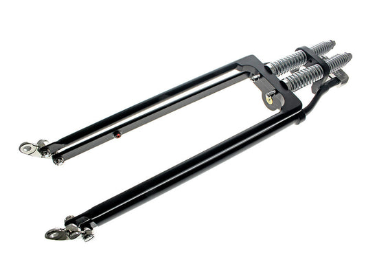 26in. Oversize Length Springer Front End Assembly – Black.