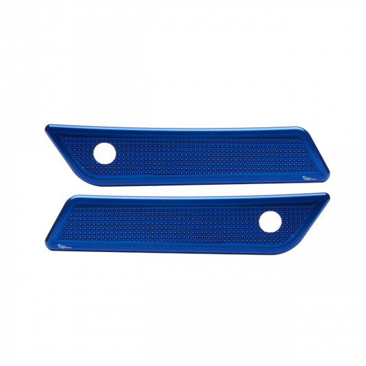 Diamond Saddlebag Latch Cover 2014 – UP  FLT Blue