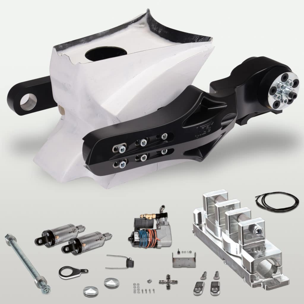 3D Swingarm Kit "GP-1" for V-Rod Bj. 2007-2017