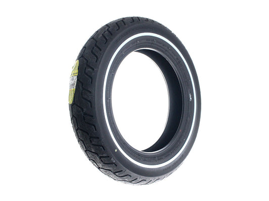 Dunlop D402 16in. Single White Line Rear Tyre. MU85-B16 (140/90×16)