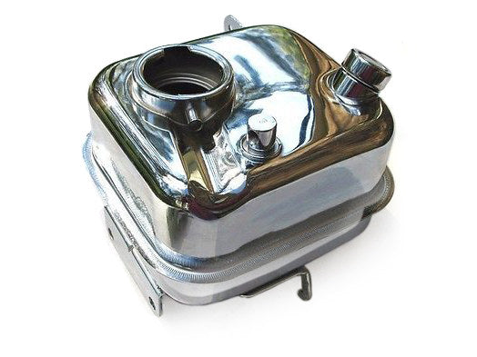 Oil Tank – Chrome. With Provision for Drop In Filter. Fits 4Spd Big Twin 1965-1982.